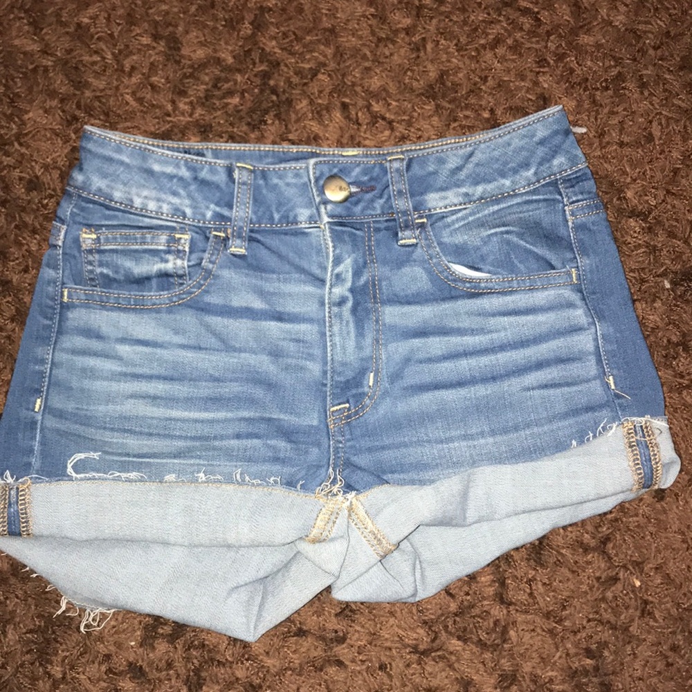 American eagle jean shorts